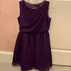 J crew girls purple dress size 10
